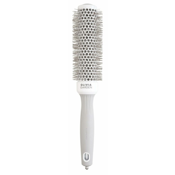 Round Brush Olivia Garden Ceramic + Ion Ø 35 mm Grey