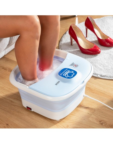 Sammenklappeligt fodbad med ruller og hydromassage Footopy InnovaGoods