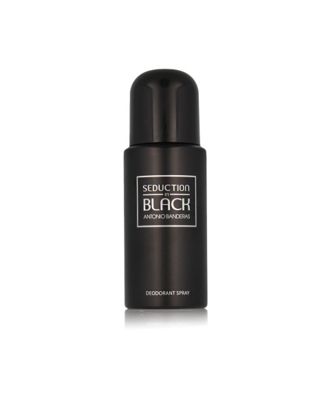 Spray Deodorant Antonio Banderas Seduction In Black 150 ml