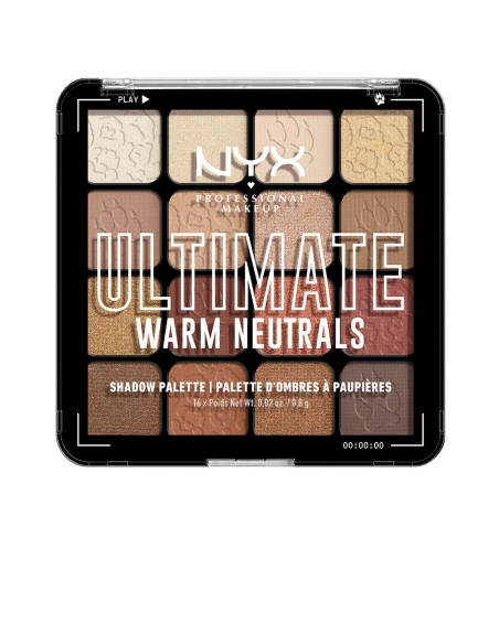 Øjenskygge Palet NYX Ultimate Warm neutrals 16 x 0,83 g