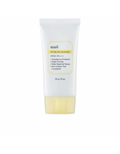 Écran solaire visage Klairs All-Day Airy SPF 50+ 50 g