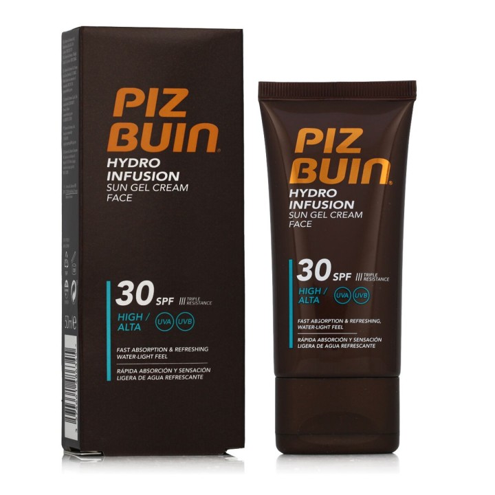 Solcreme til ansigtet Piz Buin Hydro Infusion Spf 30 50 ml