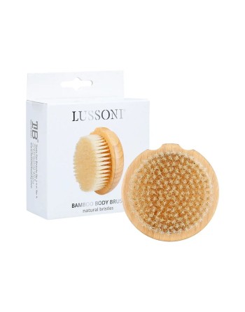 Cleansing and Exfoliating Brush Lussoni Bamboo Circular