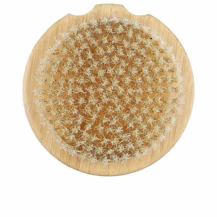 Spazzola Detergente ed Esfoliante Lussoni Bamboo Rotondo
