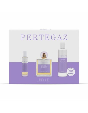 Women's Perfume Set Pertegaz Belle 3 Pieces