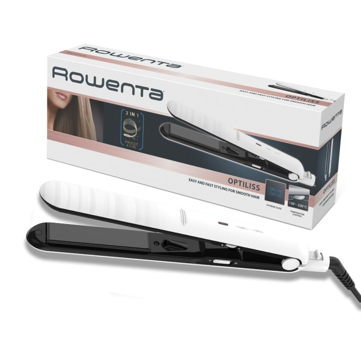 Glattejern Rowenta SF3210 Optiliss Hvid/Sort Hvid