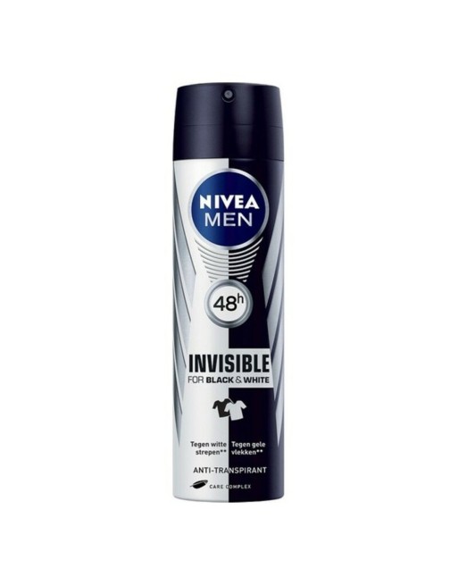 Deospray Men Black & White Invisible Nivea Men Black White Invisible (200 ml) 200 ml