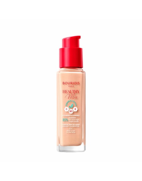Base de maquillage liquide Bourjois Healthy Mix Nº 50C Rose ivory 30 ml
