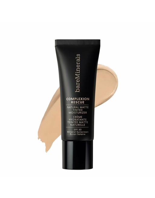 Hydrating Cream with Colour bareMinerals Complexion Rescue Opal Spf 30 35 ml