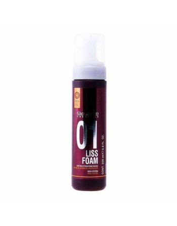Crema Lisciante per Capelli Liss Foam Salerm 973-38775 (200 ml) 200 ml