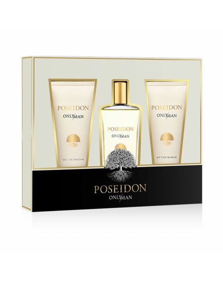 Cofanetto Profumo Uomo Poseidon POSEIDON ONLY MAN EDT 3 Pezzi