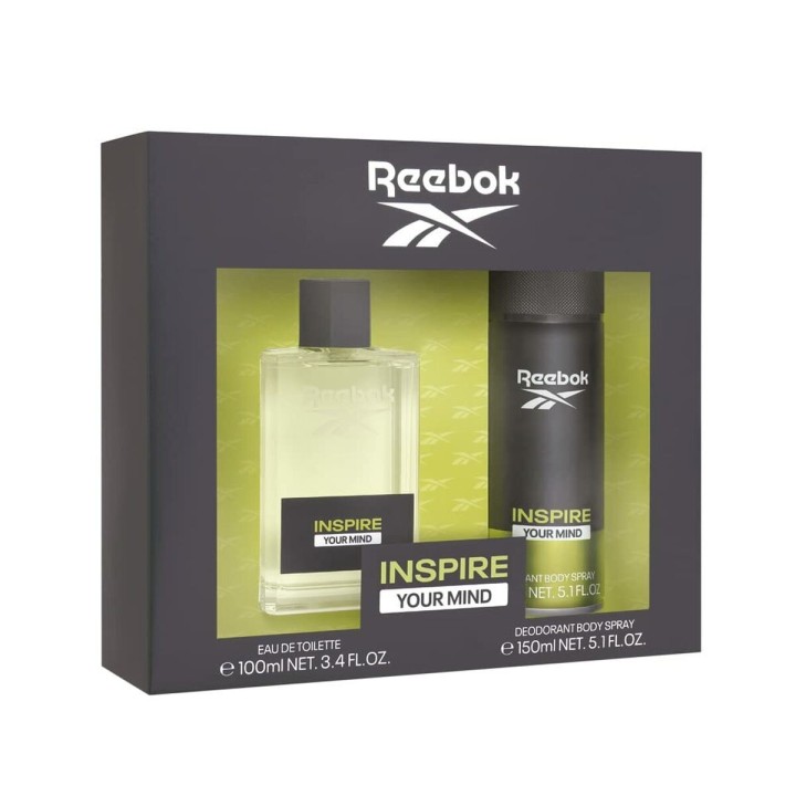 Parfume sæt til mænd Reebok EDT Inspire Your Mind 2 Dele