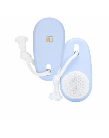 Brosse nettoyante visage Ilū Bamboon Bleu Oblongue