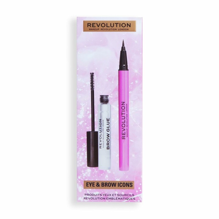 Makeup Sæt Revolution Make Up Eye & Brow Icons 2 Dele