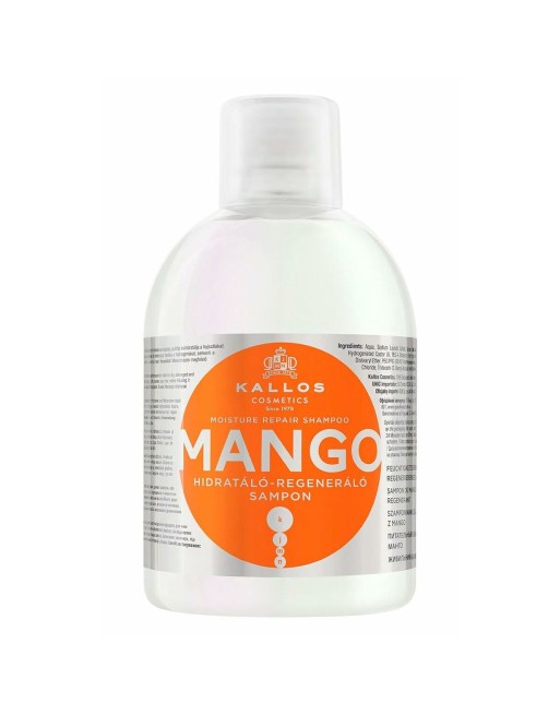 Feuchtigkeitsspendendes Shampoo Kallos Cosmetics Mango 1 L