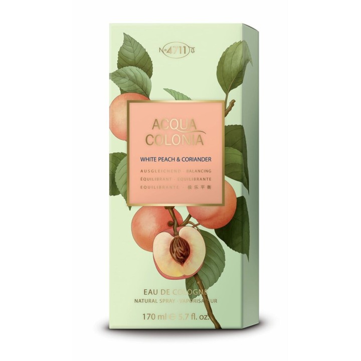 Perfume Unisex 4711 EDC Acqua Colonia White Peach & Coriander 50 ml
