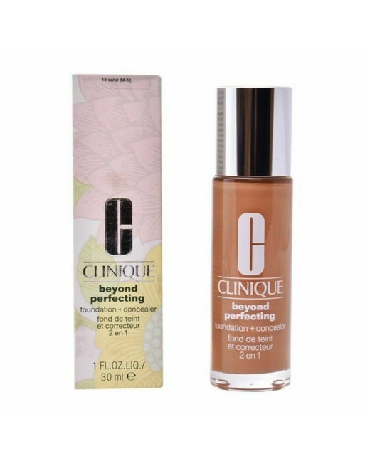 Base de maquillage liquide Clinique Beyond Perfecting Nº 18 Sand M-N 30 ml