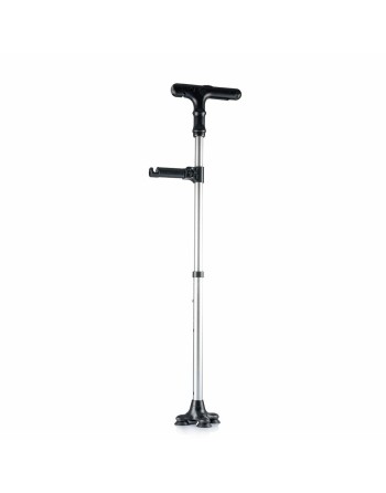 Extendable Walking Stick with LED, Alarm and Grabber Hannde InnovaGoods