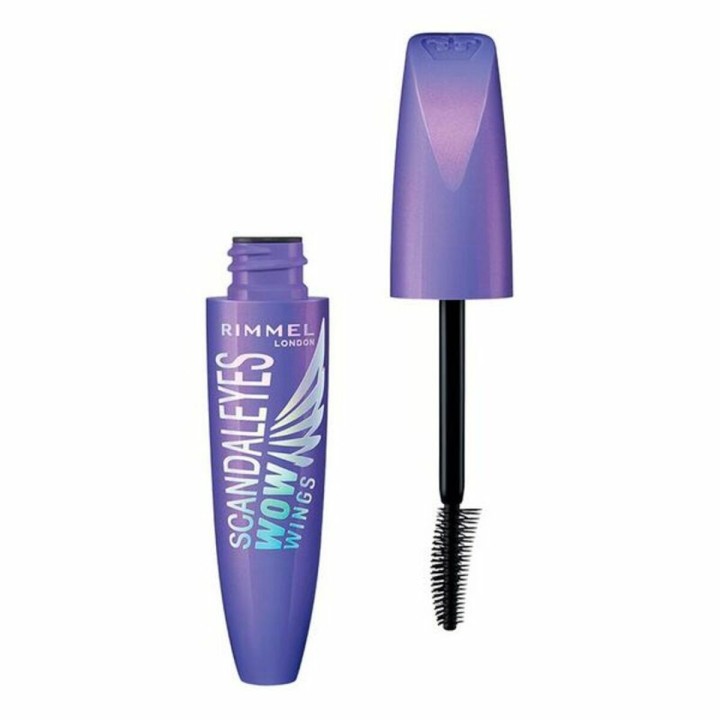 Mascara med Ekstra Volumen Effekt til Øjenvipper Scandaleyes Wow Rimmel London