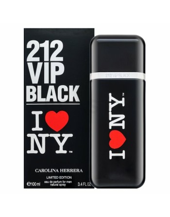 Herrenparfüm Carolina Herrera EDP 212 VIP Black I Love NY 100 ml