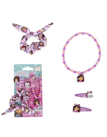 Hair accessories Gabby's Dollhouse 4 Pieces Pink