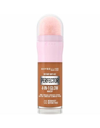 Flydende retteblæk Maybelline Instant Age Perfector Glow Nº 03-Medium Deep 20 ml