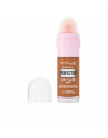 Flydende retteblæk Maybelline Instant Age Perfector Glow Nº 03-Medium Deep 20 ml