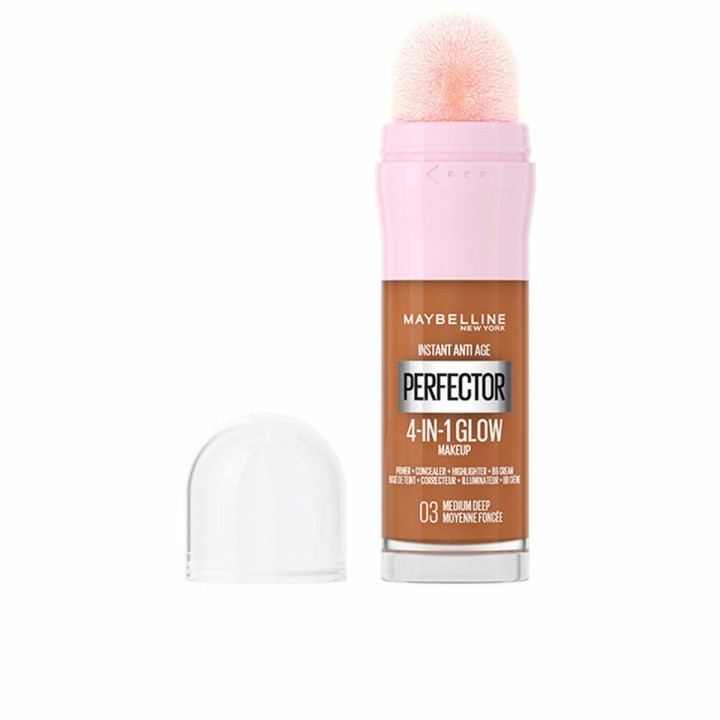 Corrector Líquido Maybelline Instant Age Perfector Glow Nº 03-Medium Deep 20 ml