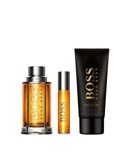 Set mit Herrenparfüm Hugo Boss EDT BOSS The Scent 3 Stücke