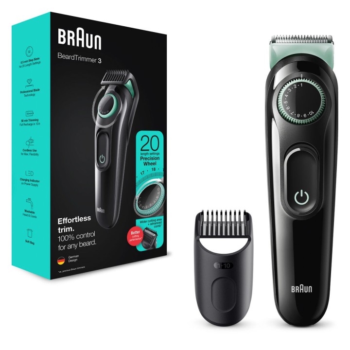 Barbermaskine Braun BeardTrimmer 3 BT3323 (1 enheder)
