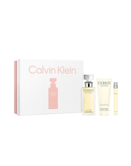 Set mit Damenparfüm Calvin Klein Eternity EDP 3 Stücke