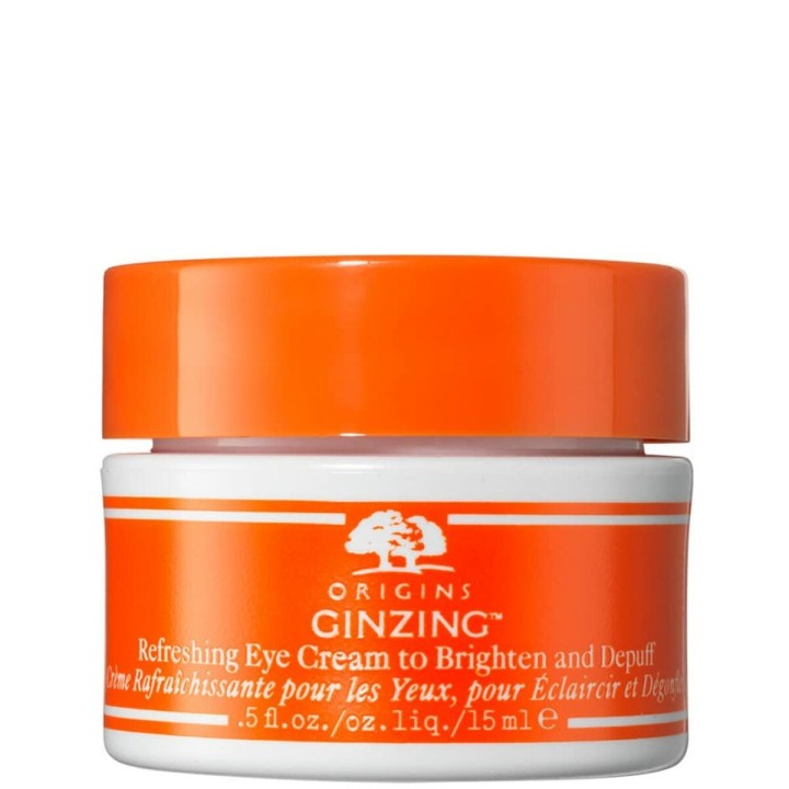Creme til Øjenpleje Origins Ginzing Lysreflekterende Blødgøring 15 ml