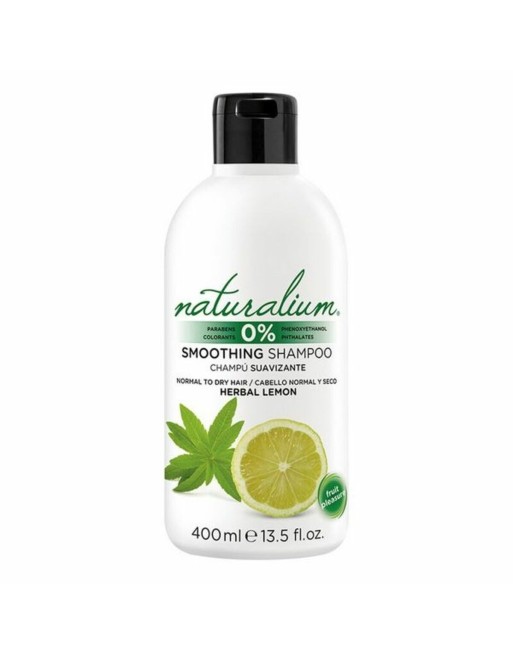 Blødgørende shampoo Herbal Lemon Naturalium (400 ml)