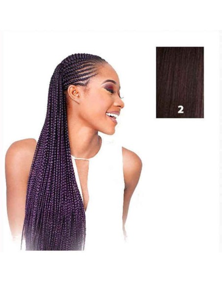 Extension per i Capelli X-Pression   Castano Sintetico 208,28 cm pelo sintetico Nº 2