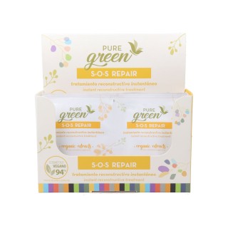 Intensiv Reparerende Behandling Pure Green S.O.S Repair 12 x 10 ml