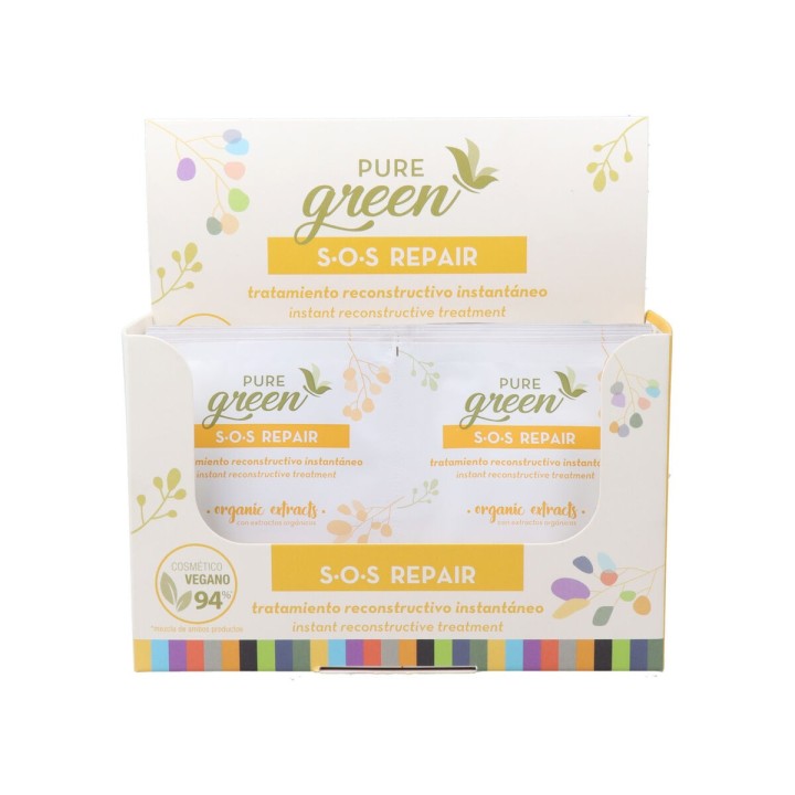 Intensiv Reparerende Behandling Pure Green S.O.S Repair 12 x 10 ml
