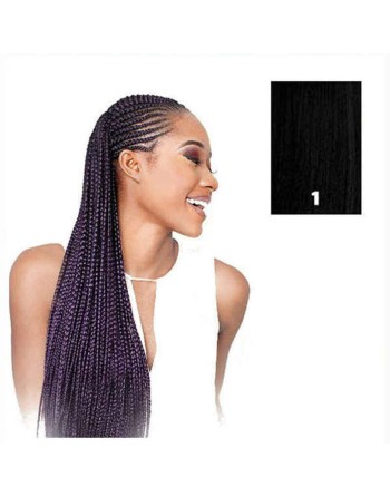 Hair extensions X-Pression   Black Synthetic 208,28 cm pelo sintetico Nº 1