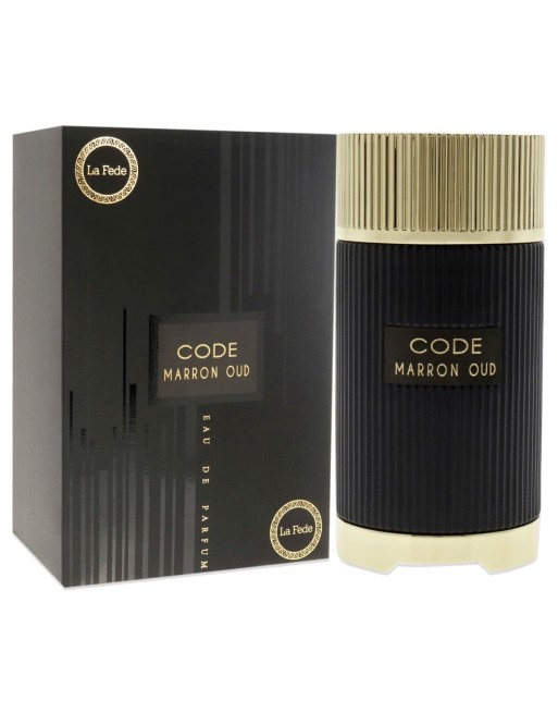 Perfume Unisex La Fede EDP Code Marron Oud 100 ml