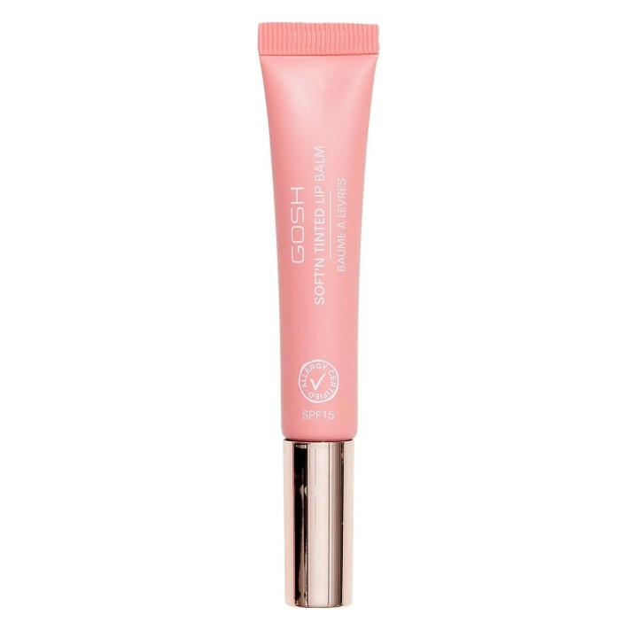 Læbepomade med farve Gosh Copenhagen Soft'N Tinted Nº 001 Nude 8 ml