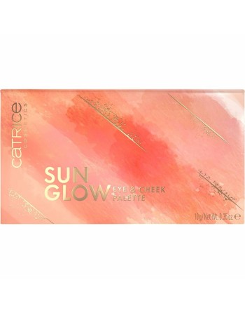 Palette mit Lidschatten Catrice Sun Glow 10 g