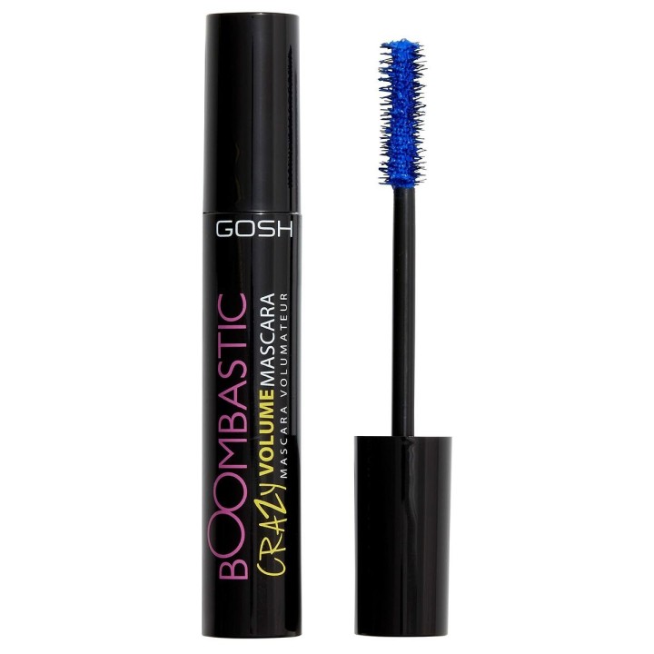 Mascara med Ekstra Volumen Effekt til Øjenvipper Gosh Copenhagen Boombastic Nº 002 Crazy blue 13 ml