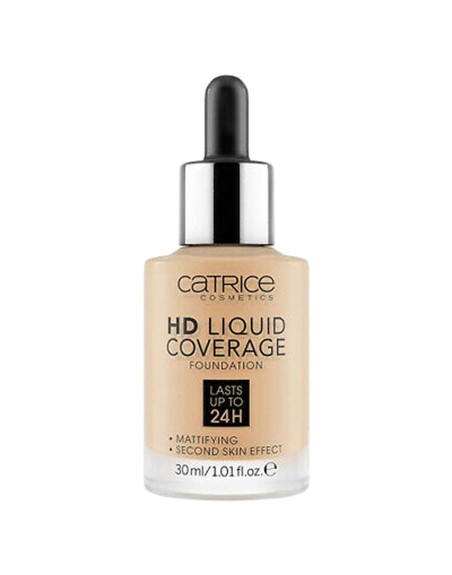 Liquid Make Up Base Catrice HD Liquid Coverage Nº 032 Nude beige 30 ml