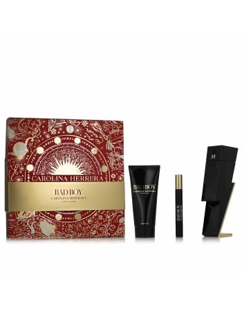 Set de Perfume Hombre Carolina Herrera EDT 3 Piezas
