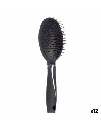 Spazzola Nero Silicone Plastica (12 Unità)