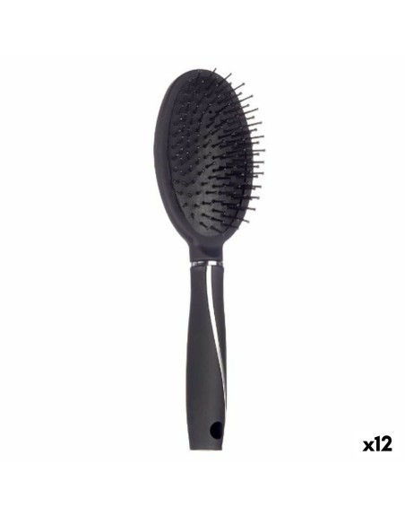 Spazzola Nero Silicone Plastica (12 Unità)