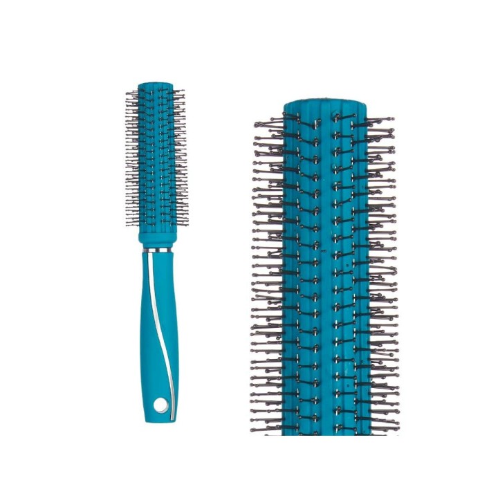 Spazzola Rotonda Verde Silicone Plastica (12 Unità)