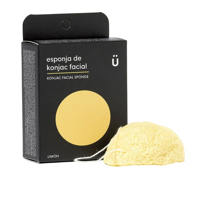Svamp til Ansigtet Naturbrush Konjac Citron