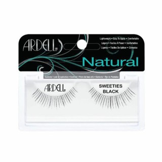 Sæt med falske øjenvipper Ardell Natural Sweeties black