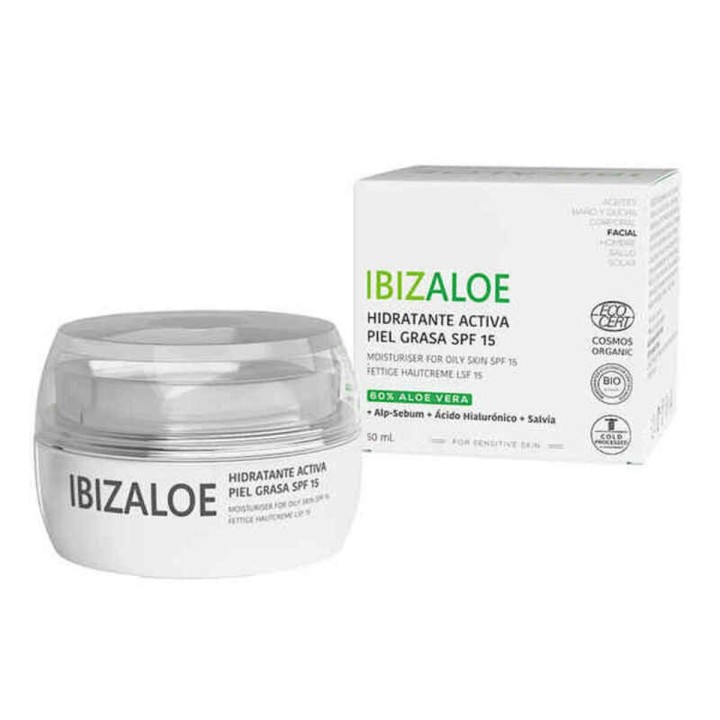 Ansigtscreme Ibizaloe Ibizaloe Spf 15 50 ml