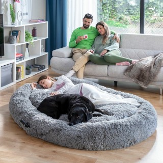 Hundeseng til mennesker  Human Dog Bed XXL InnovaGoods Grey